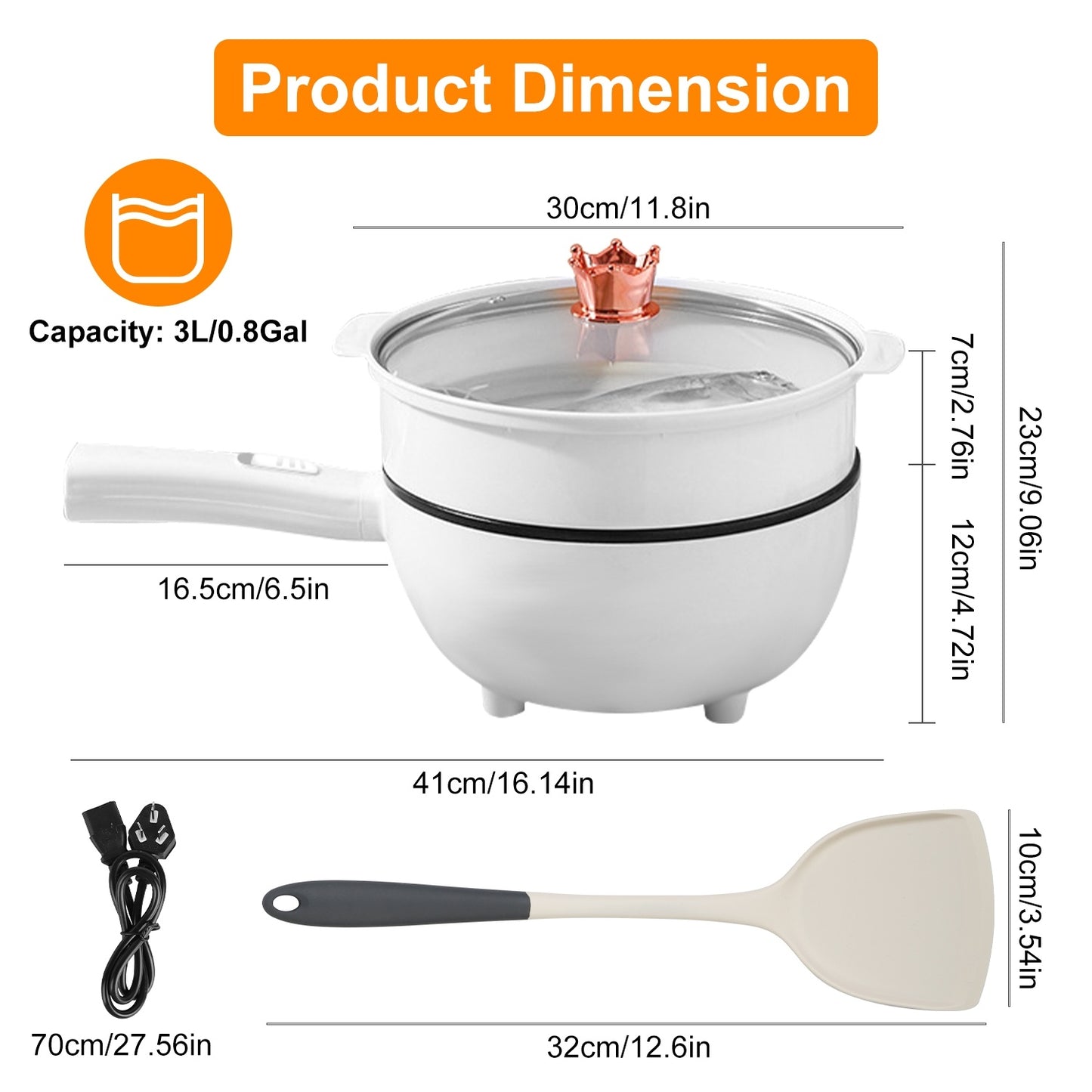 DormChef Portable Cooker & Fryer