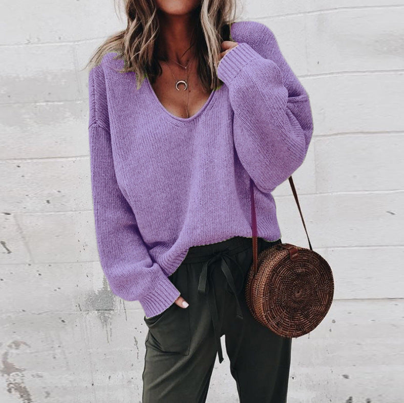 Cozy Chic Acrylic Knit Sweater