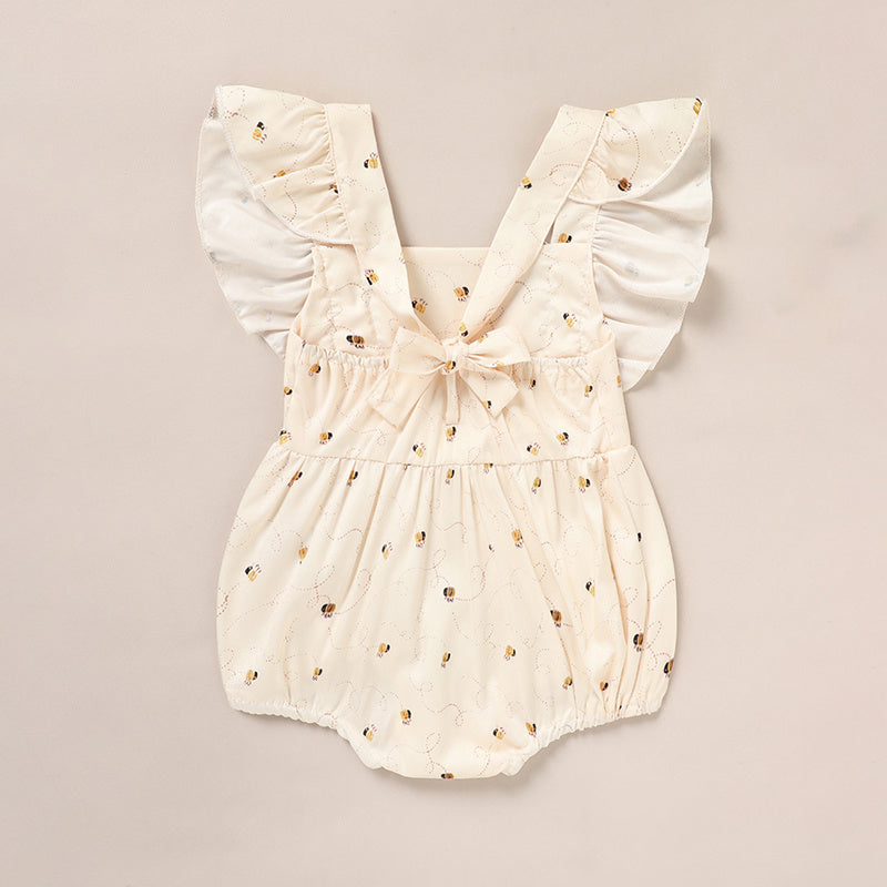 Baby Girl Honeybee Romper
