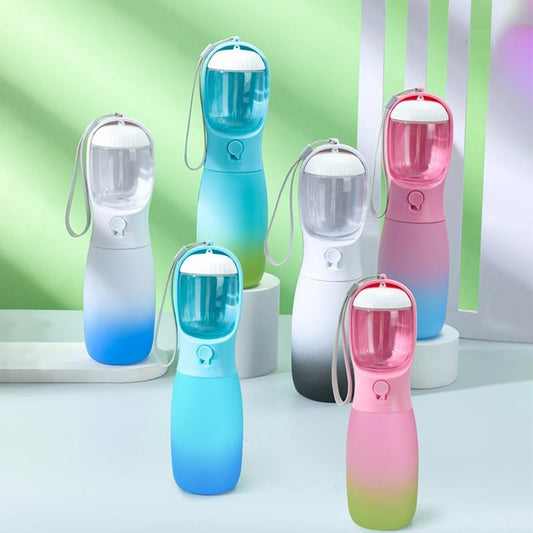 Avelora 2-in-1 Pet Water Bottle with Food Storage