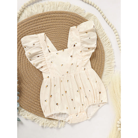 Baby Girl Honeybee Romper