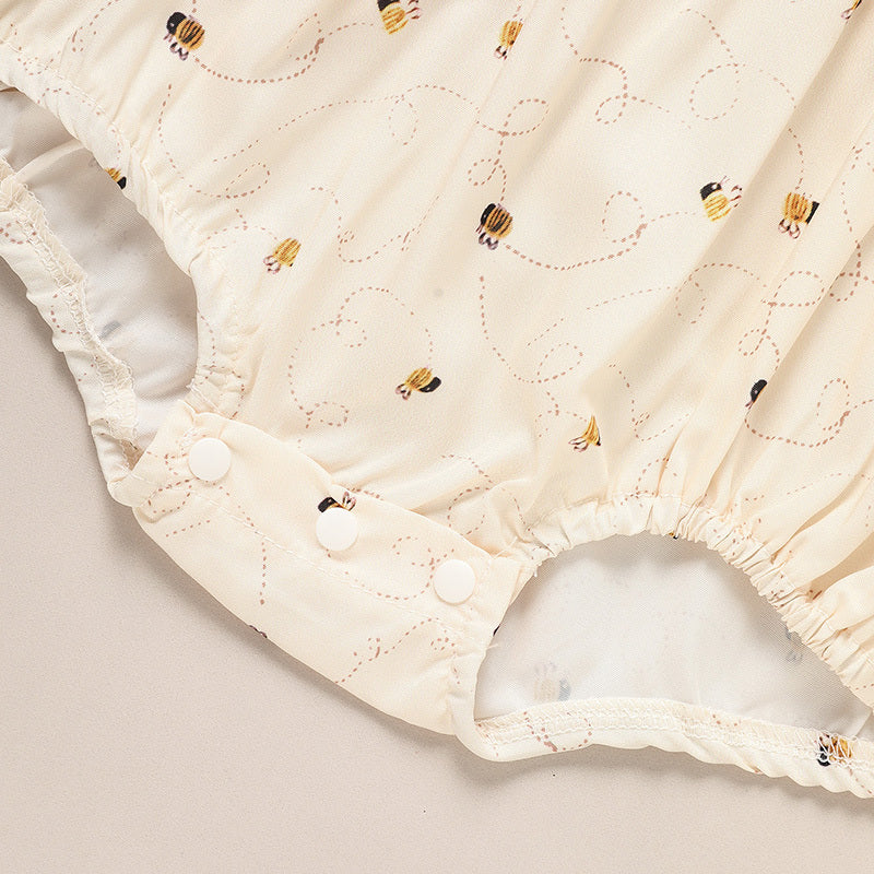 Baby Girl Honeybee Romper