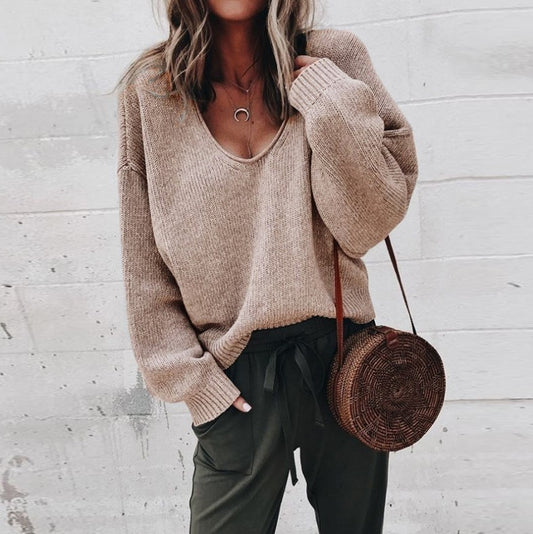 Cozy Chic Acrylic Knit Sweater