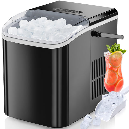 Portable Countertop Ice Maker – Fast, Quiet & Self-Cleaning