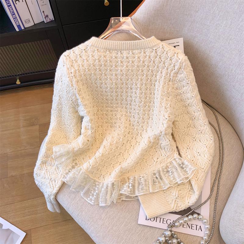Aurora Lace Knit Cardigan