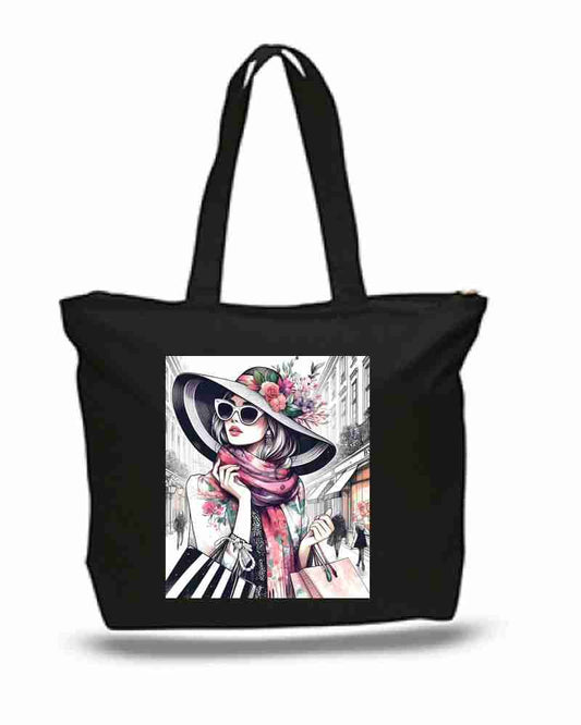 Women Shopping Tote Bag