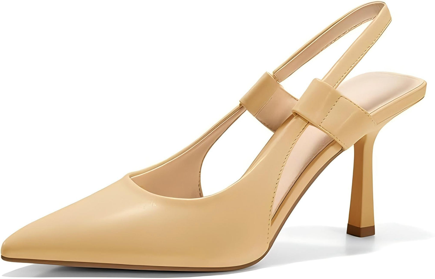 Women's Pointed Toe Stiletto Slingback Pumps