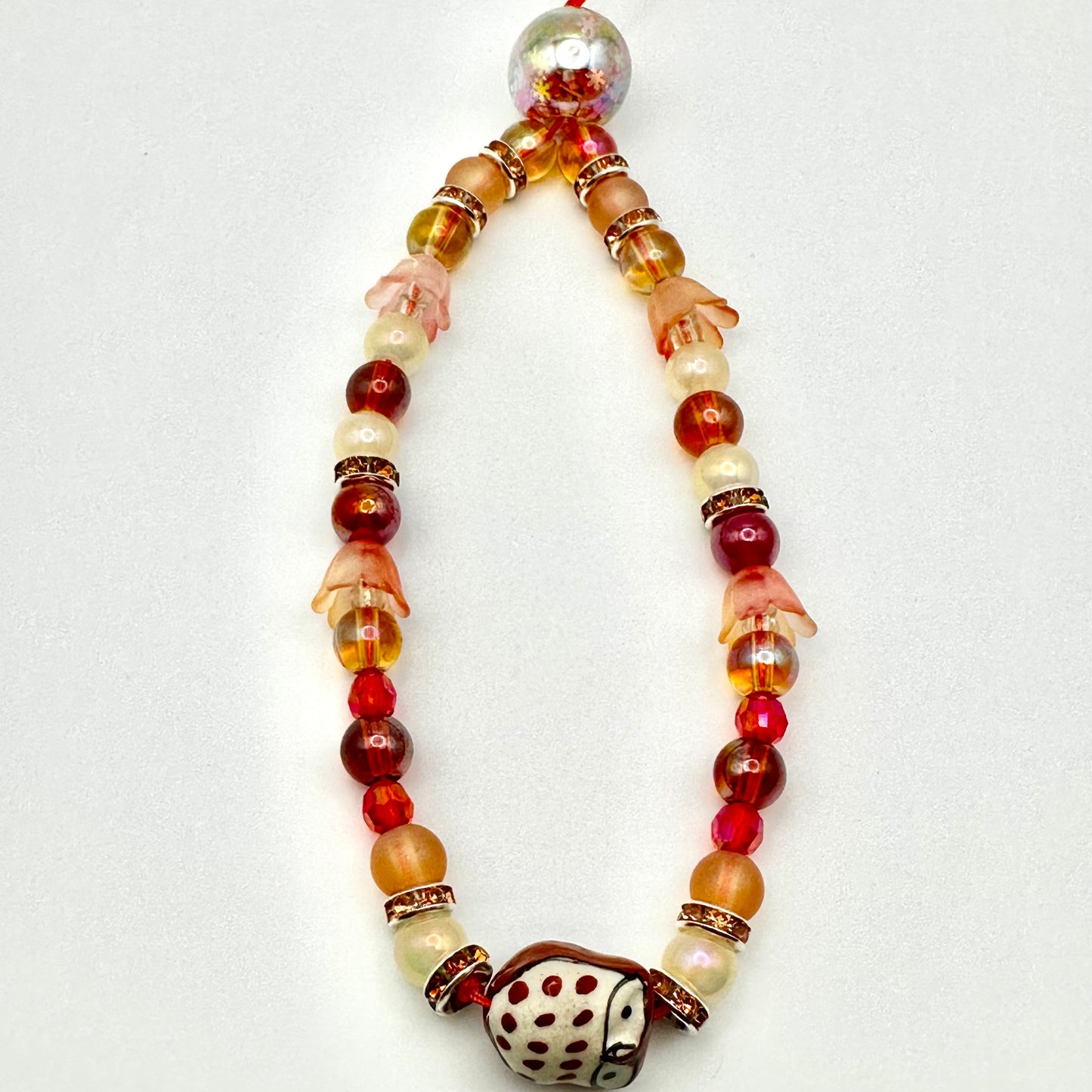 Amber Kiss Phone Charm