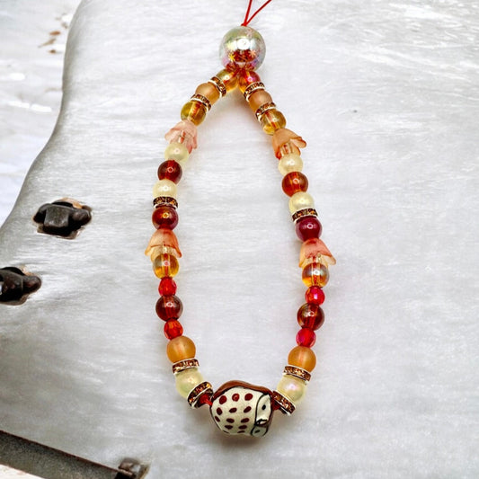 Amber Kiss Phone Charm