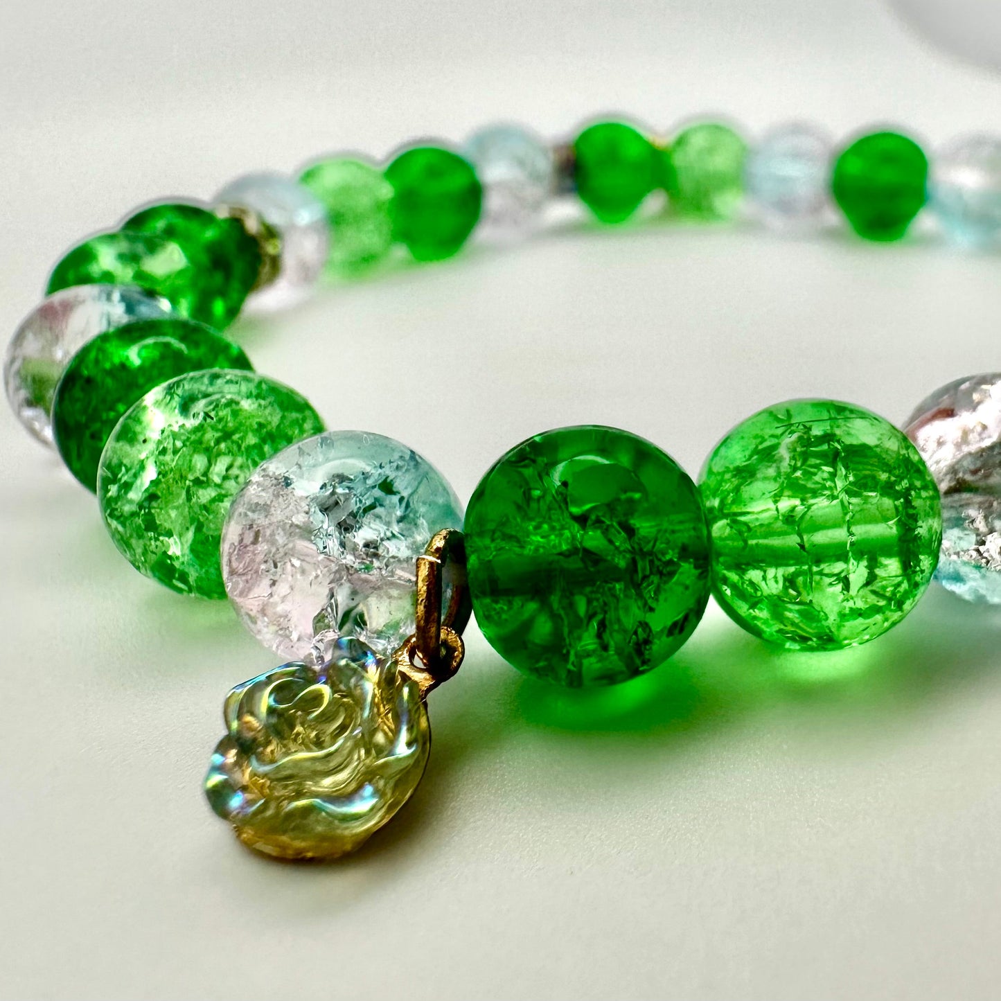 Emerald Bloom Bracelet
