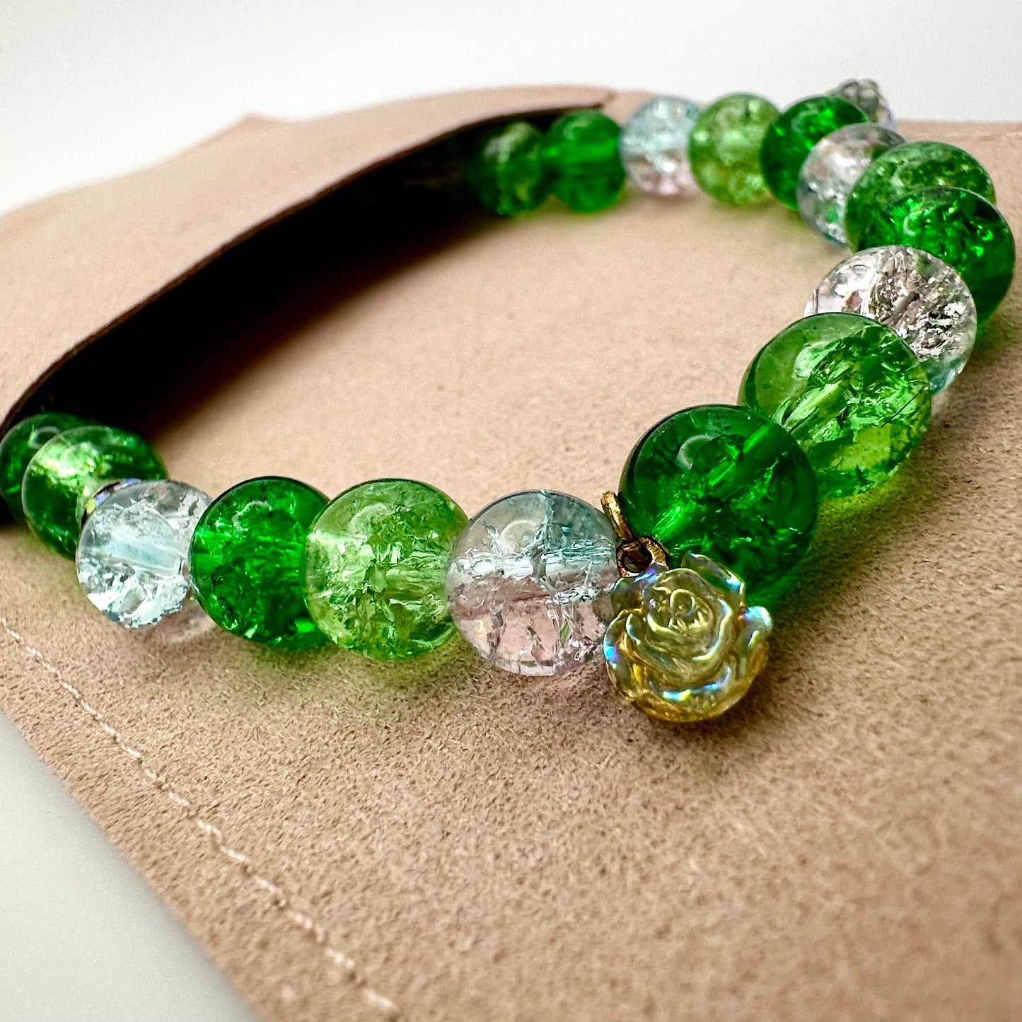 Emerald Bloom Bracelet