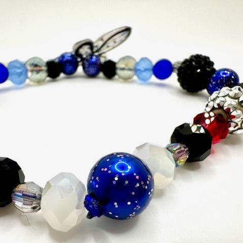 Butterfly Beaded Phone Charm