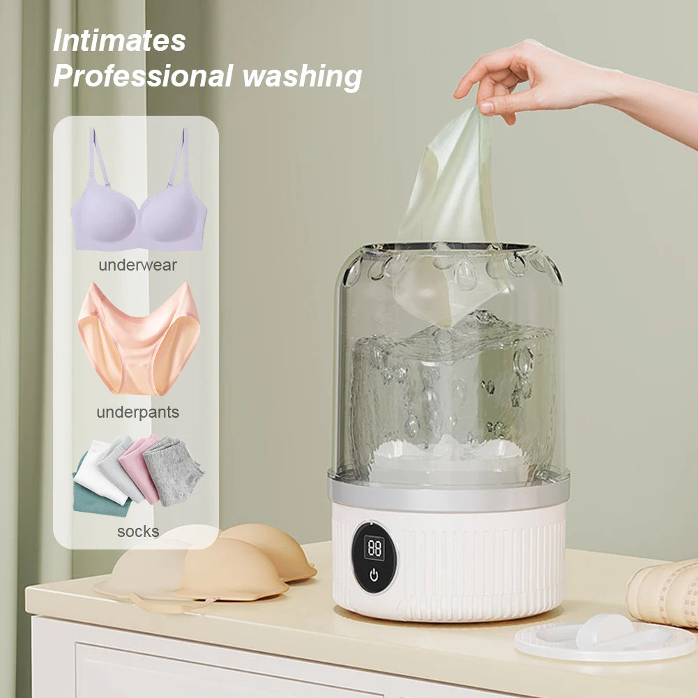 Mini Portable Laundry Washer