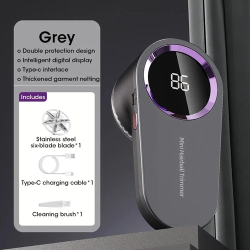 Portable Electric Lint & Fuzz Remover with LED Light