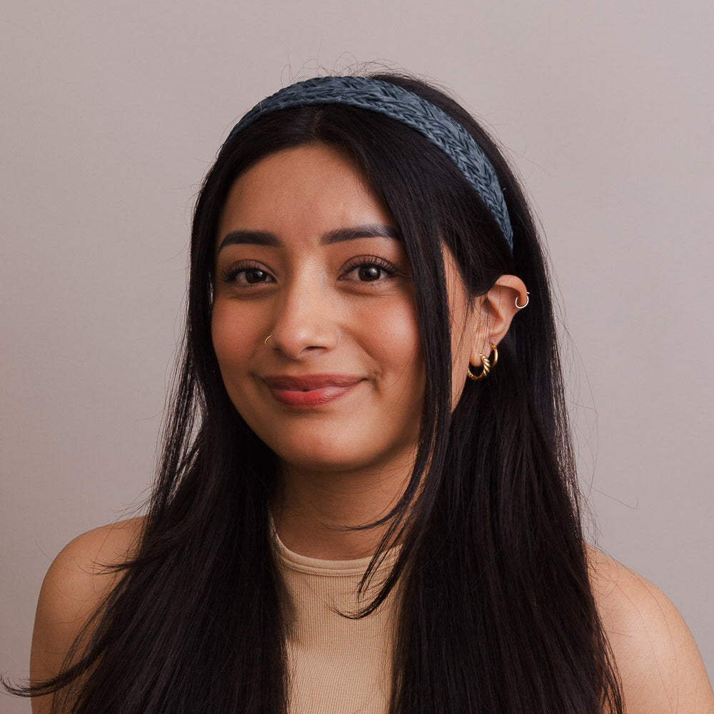Stylish Vegan Leather Hair Accessory