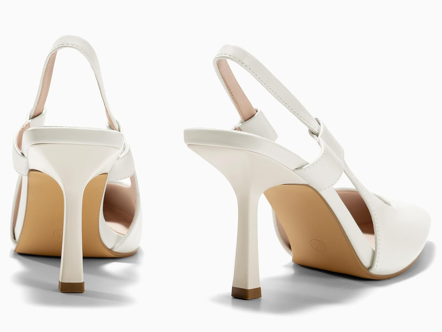 Women's Pointed Toe Stiletto Slingback Pumps