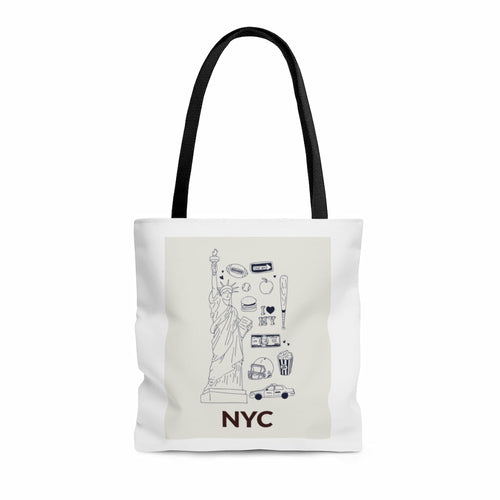 Symbols of NYC Tote Bag