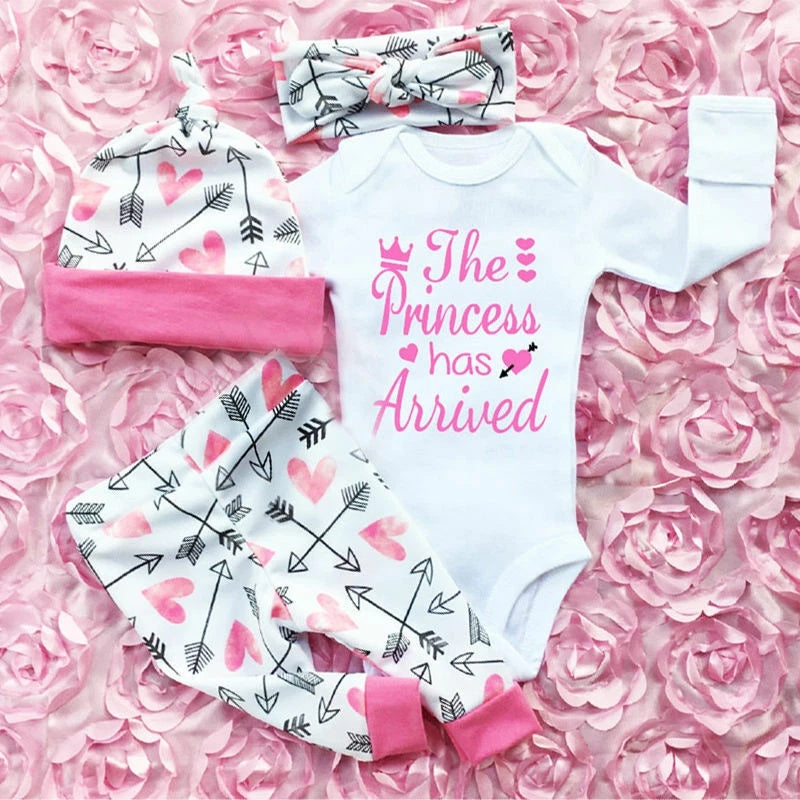 4PCS Hearts & Arrows Outfit- Princess Has Arrived