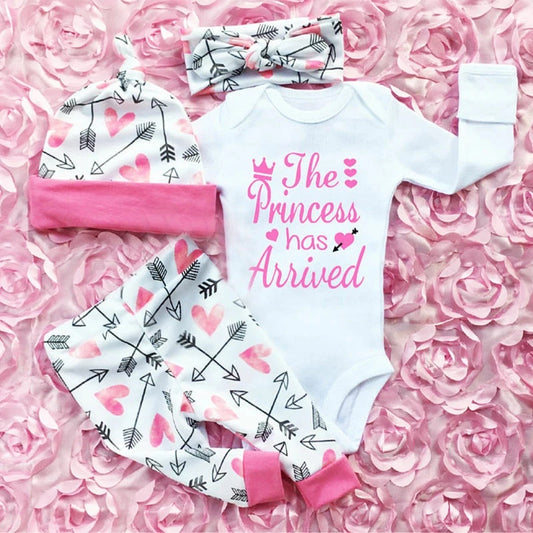 4PCS Hearts & Arrows Outfit- Princess Has Arrived