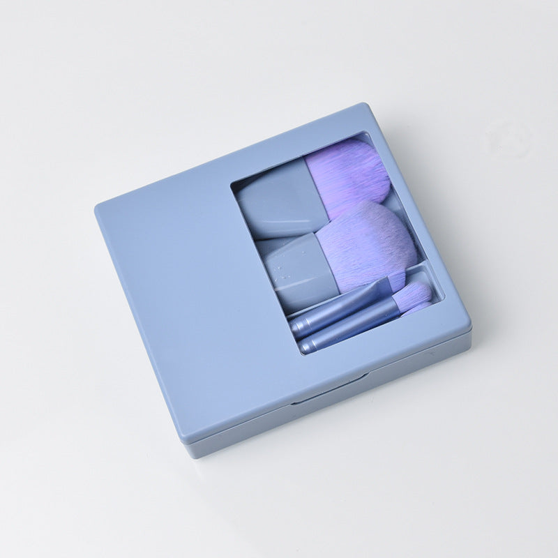 Portable 5-Piece Makeup Brush Set