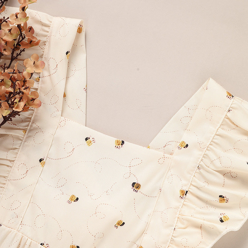 Baby Girl Honeybee Romper