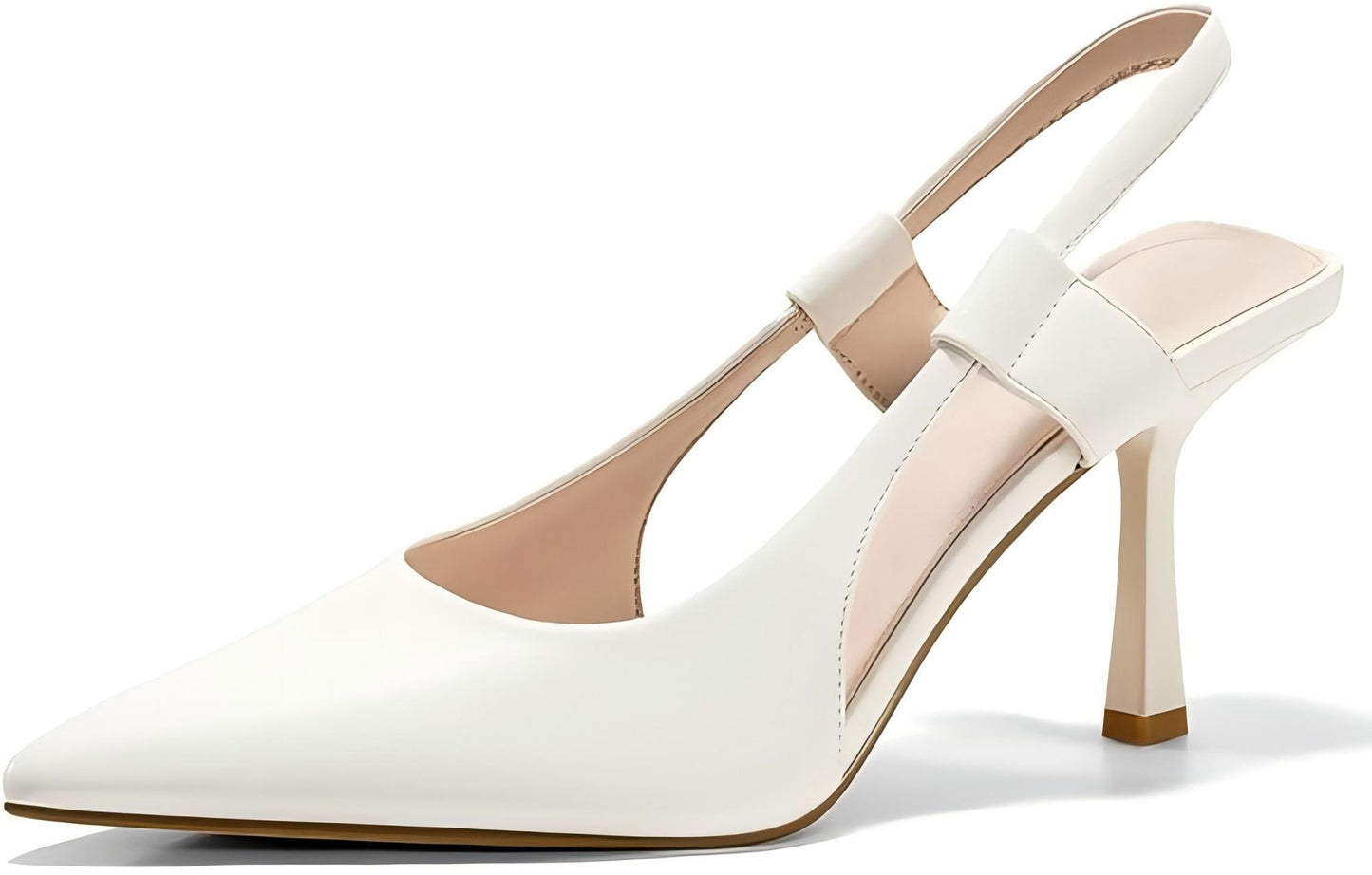 Women's Pointed Toe Stiletto Slingback Pumps