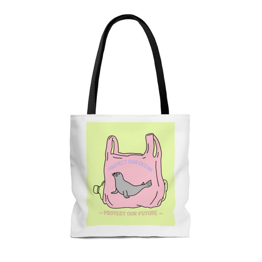 Protect the Ocean Tote Bag