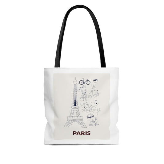 Symbols of PARIS Tote Bag
