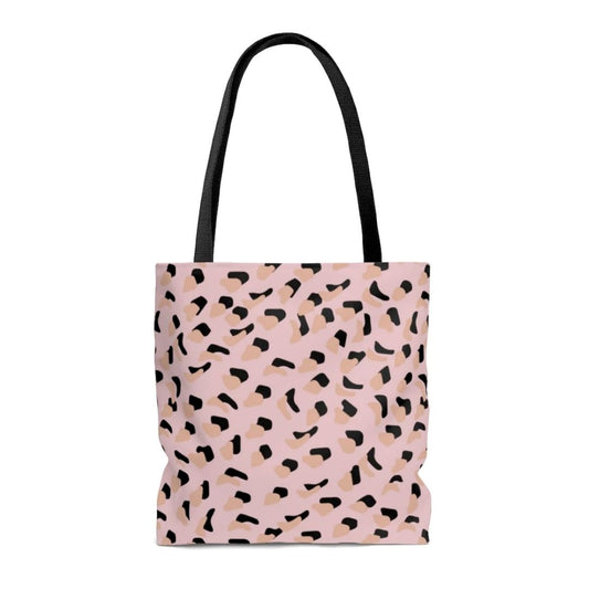 Pink Leopard Tote Bag Medium