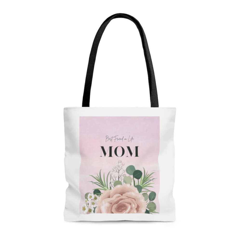 Mom Best Friend Tote Bag