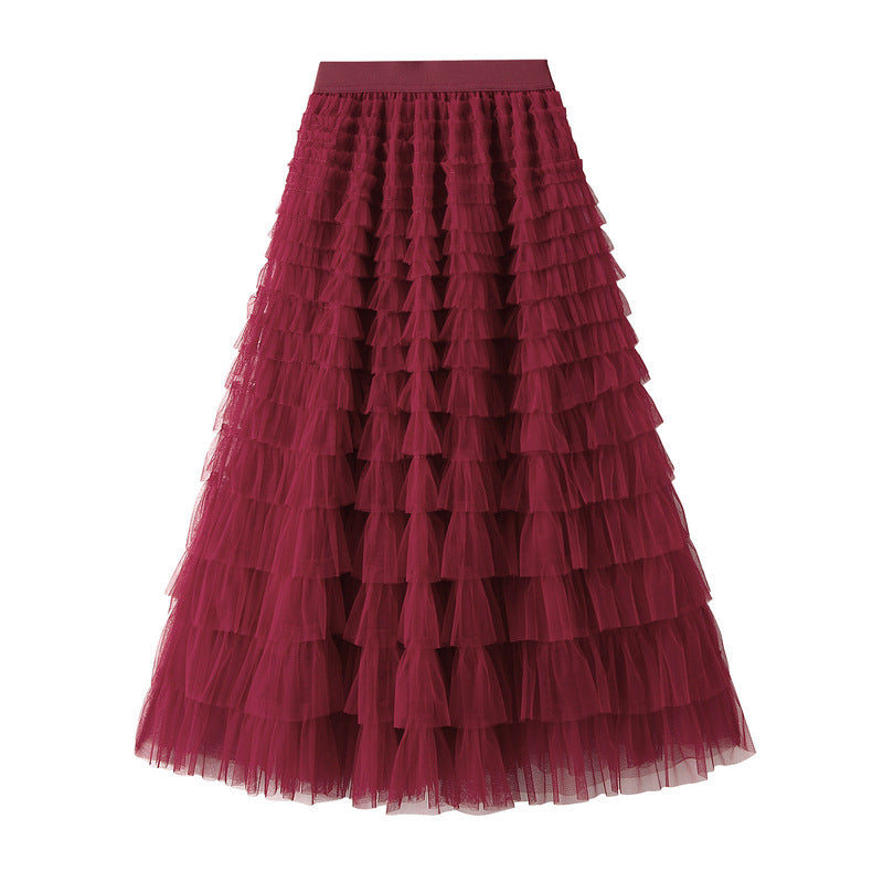 Princess Dream Tiered Tulle Maxi Skirt