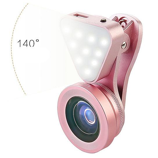 GlowPro Selfie Lens & LED Light