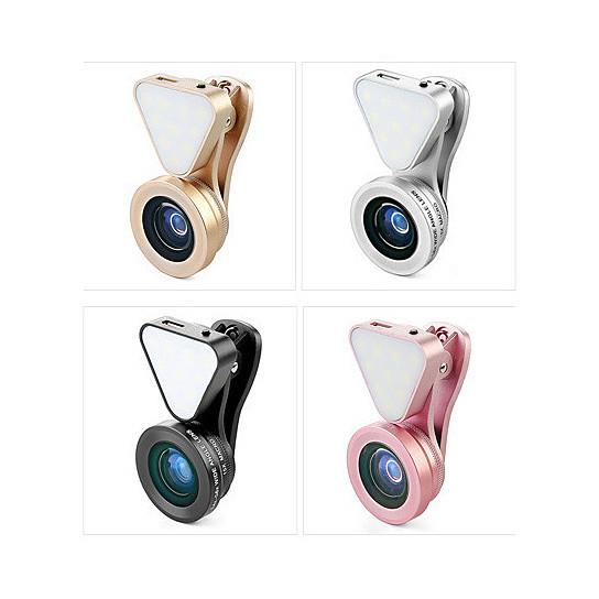 GlowPro Selfie Lens & LED Light