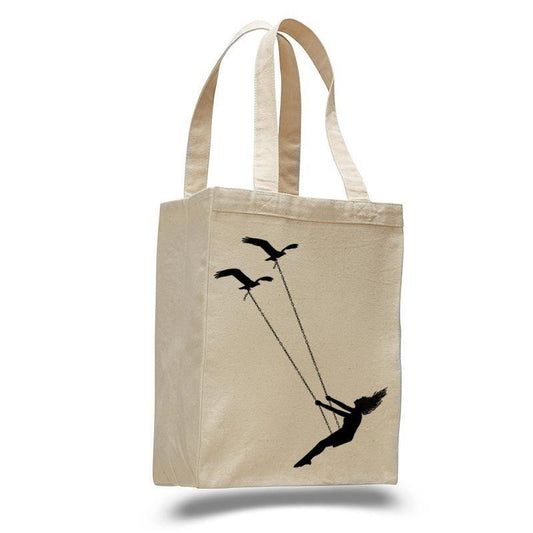 Flying Bird Swing Tote Bag