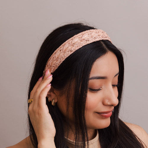 Stylish Vegan Leather Hair Accessory