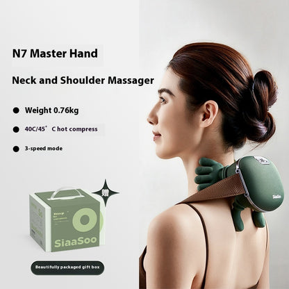 Wireless Neck & Shoulder Kneading Massager – Pain Relief & Relaxation