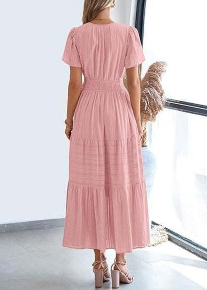 Flowy Tiered Maxi Sundress