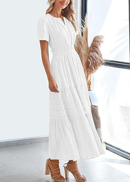Flowy Tiered Maxi Sundress
