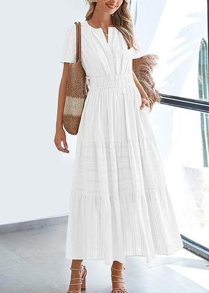 Flowy Tiered Maxi Sundress