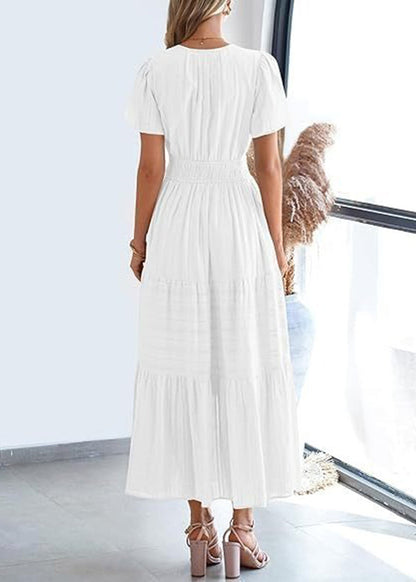 Flowy Tiered Maxi Sundress