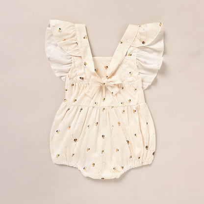 Baby Girl Honeybee Romper