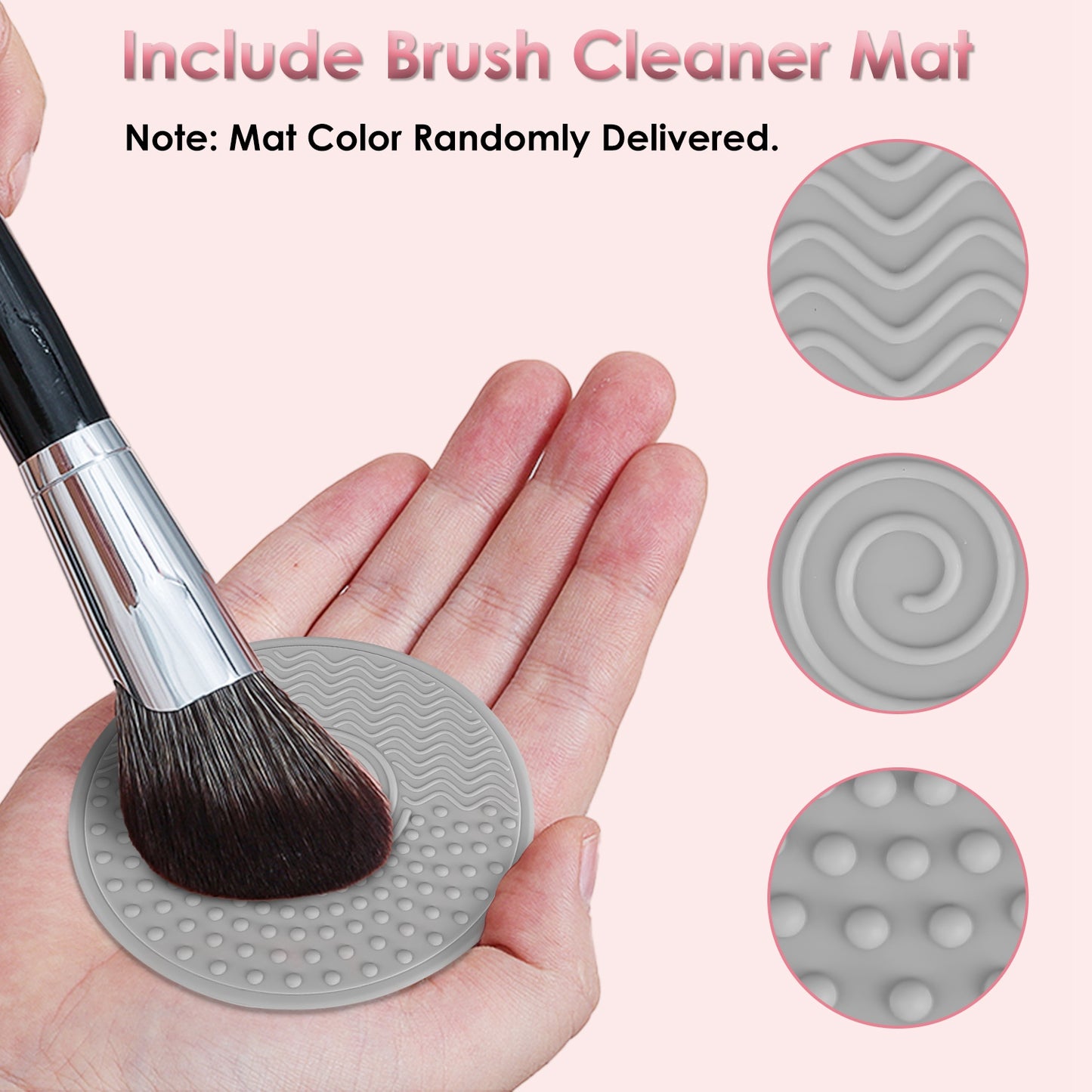 4-in-1 Electric Makeup Brush Cleaner & Dryer with UV Disinfection
