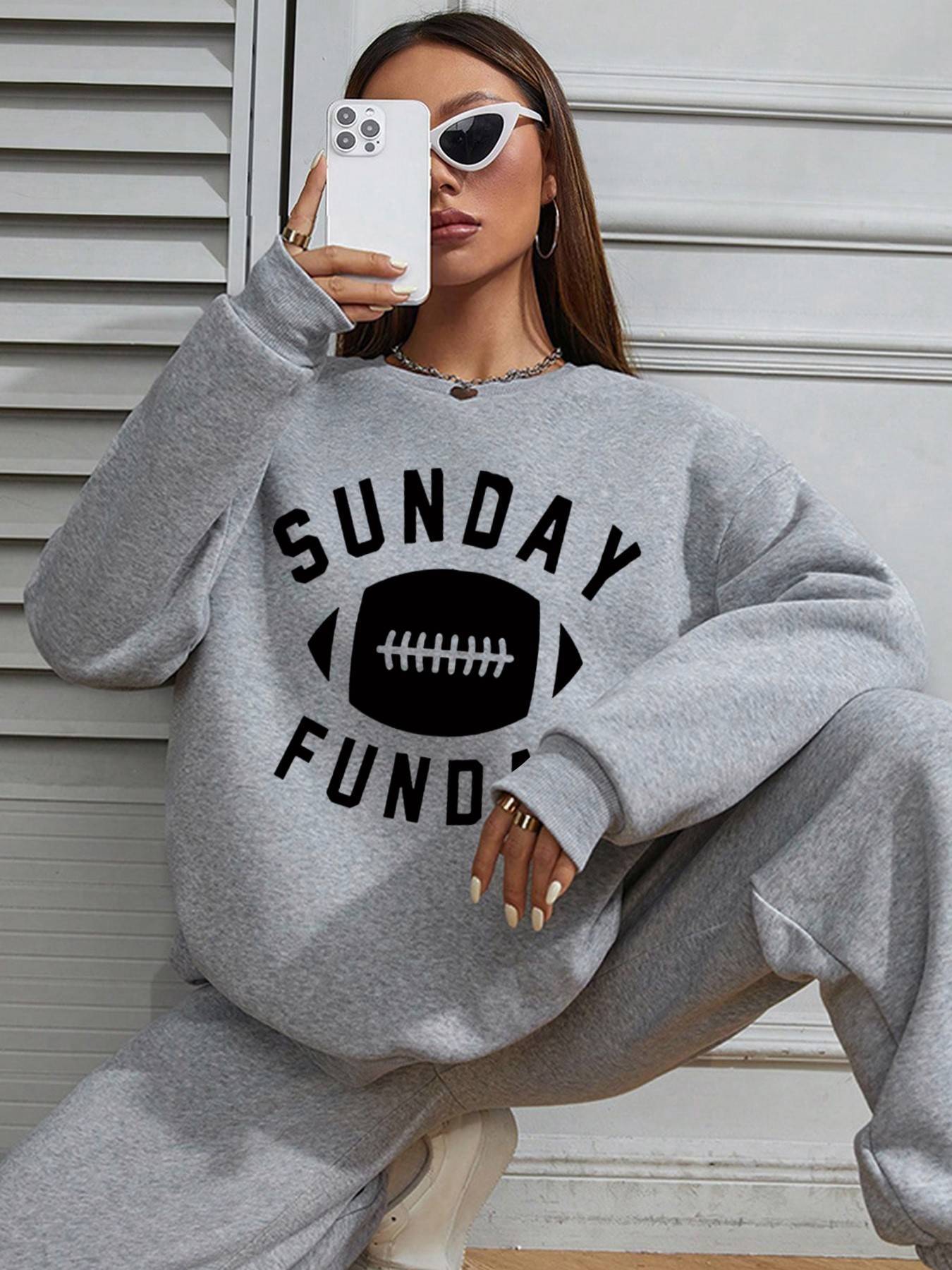 Sunday Funday Football Sweatshirt