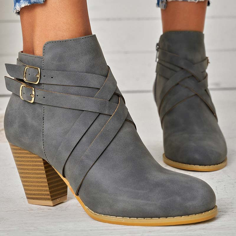 Cozy Criss Booties