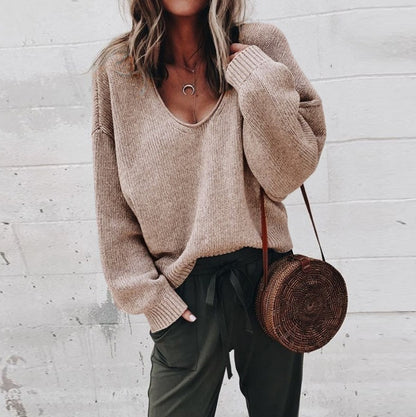 Cozy Chic Acrylic Knit Sweater