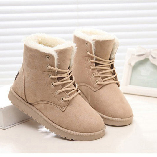 FleeceDream Lace Boots