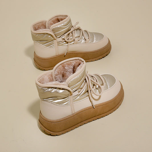 SnugglePuff Lace Boots