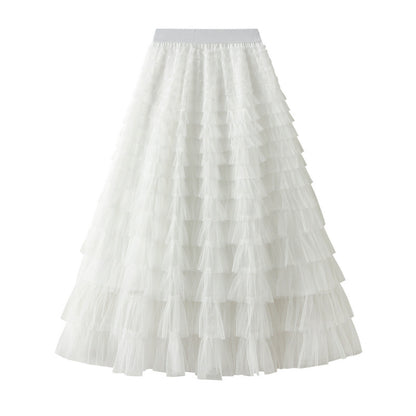 Princess Dream Tiered Tulle Maxi Skirt