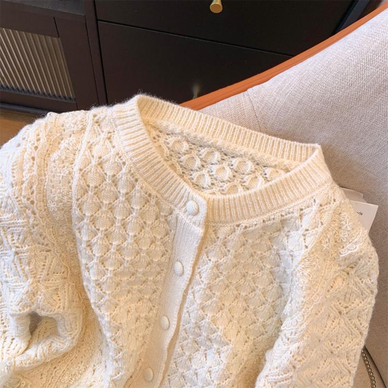 Aurora Lace Knit Cardigan