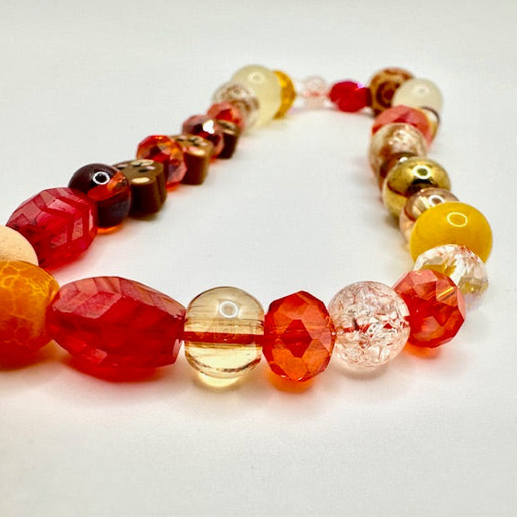 Teddy Bear Beaded Phone Charm